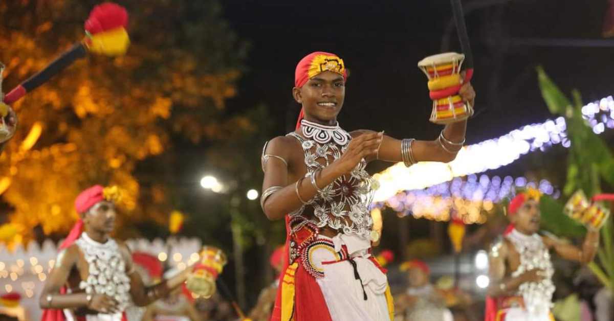 Dancer in Kandy Perahera 