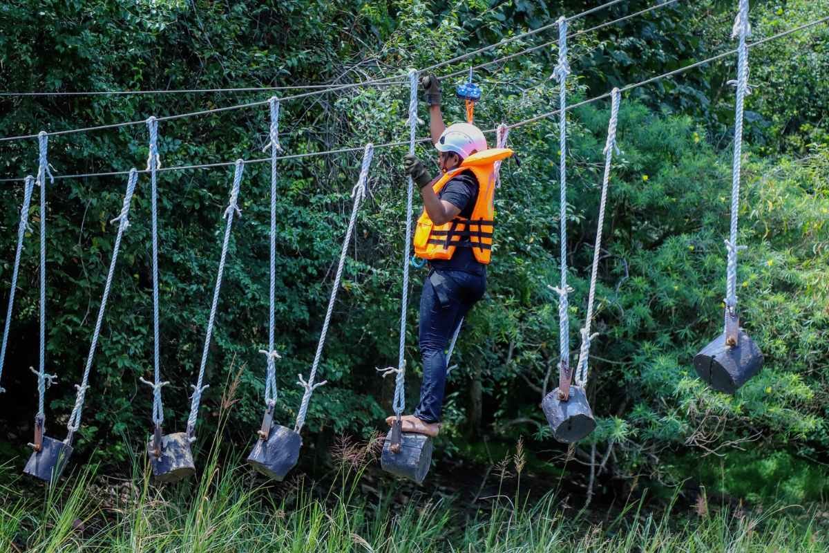 adventure at Muniyandi Traditional Craft Village & Adventure Park 