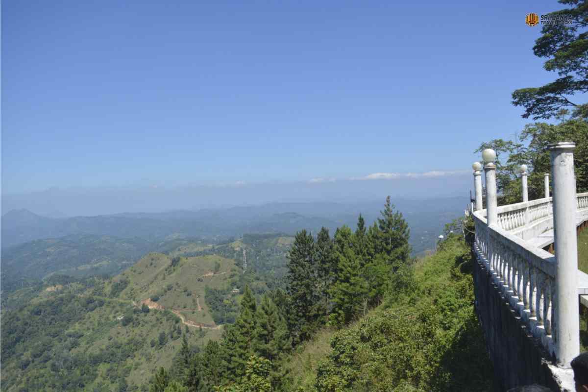 Ubicación de la torre Ambuluwawa