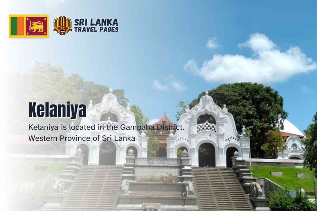 Tempio Kelaniya nello Sri Lanka