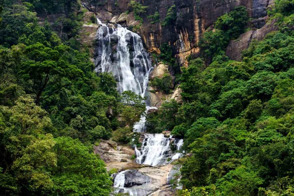 Explora las impresionantes cascadas cerca de Ella, Sri Lanka, desde las majestuosas cataratas Ravana hasta la joya escondida de Ellewala.