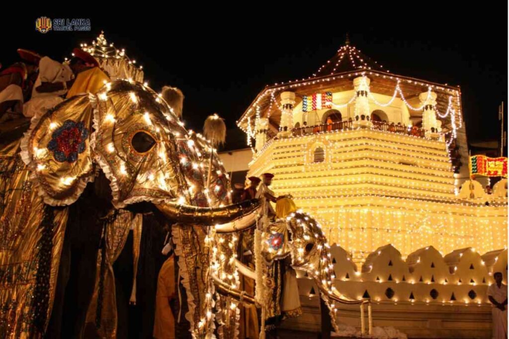 Zeitplan des Kandy Esala Perahera Festivals 2025