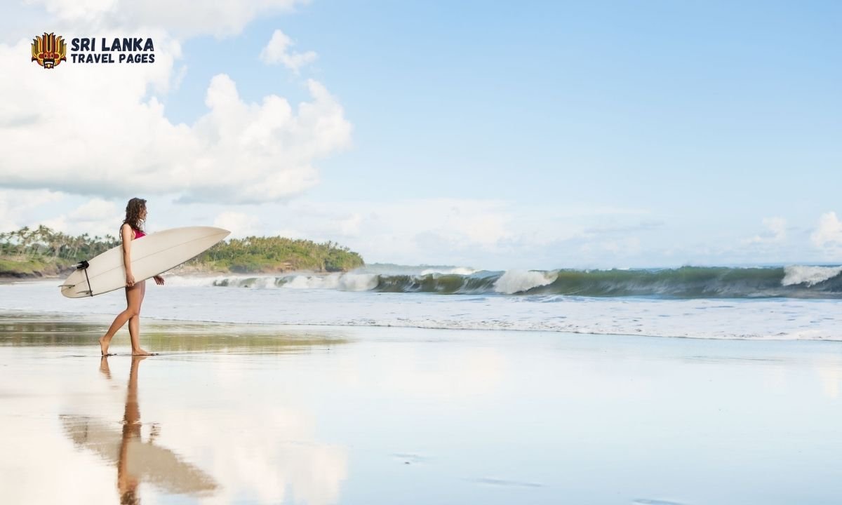 Negombo Beach Surfing