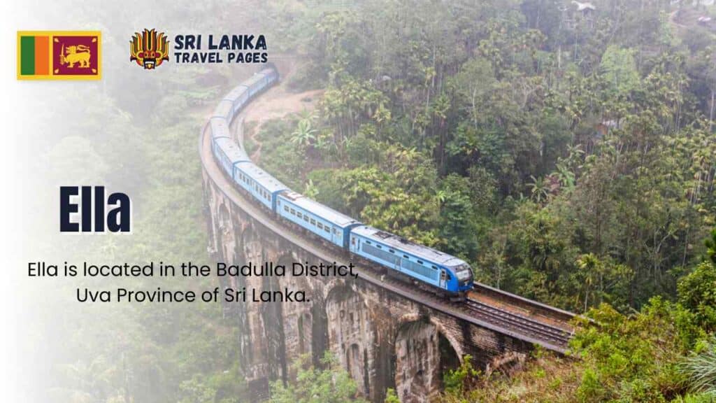 Ella Sri Lanka Puente de nueve arcos