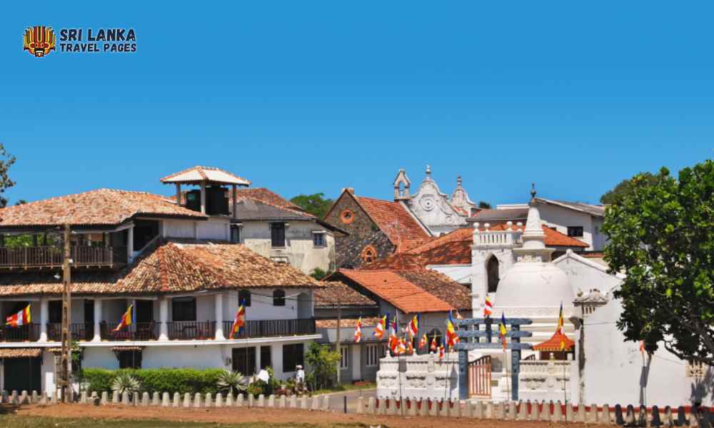 Temple Sudharmalaya à Galle
