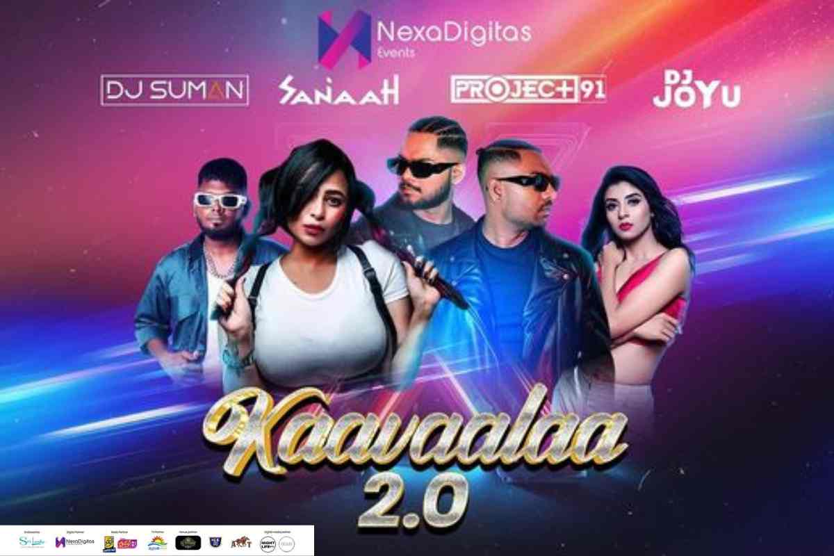 Evento DJ EDM indiano Kaavaalaa 2.0 in Sri Lanka