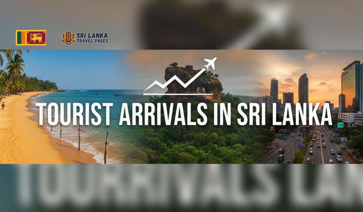 スリランカへの観光客数